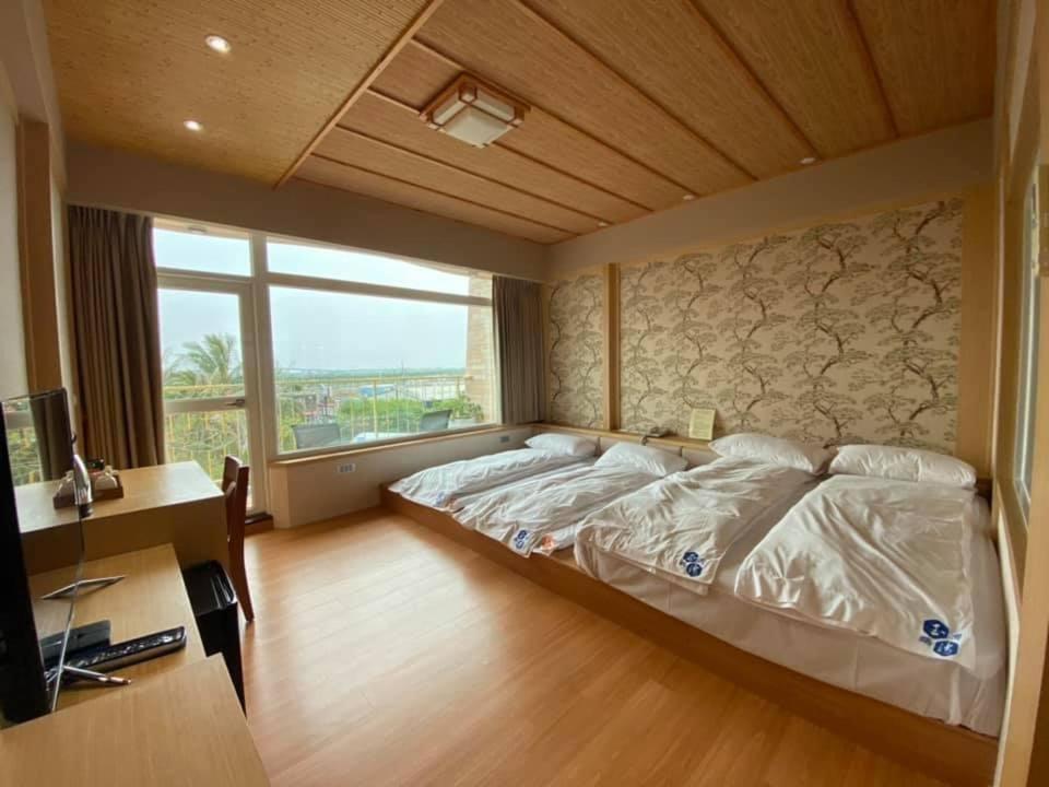 玉灣鵬灣民宿jade Bay B&B Donggang Exterior foto